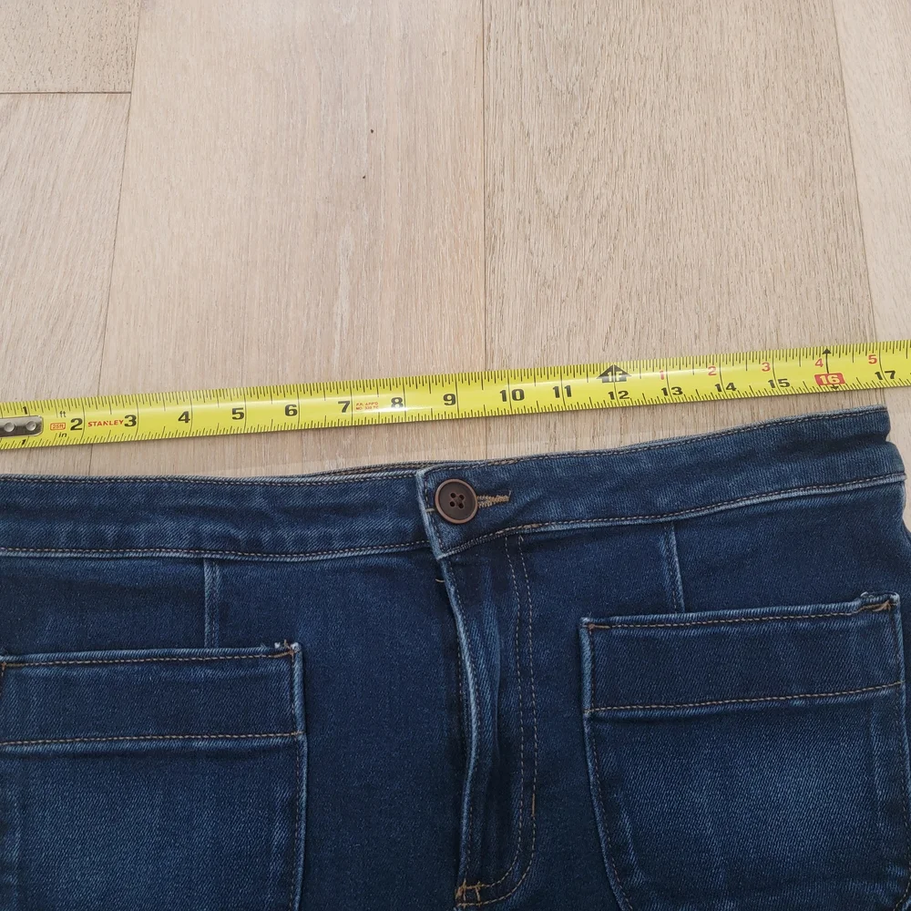 LC Lauren Conrad Dark Blue Flare Jeans - Picture 5 of 8